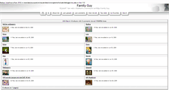 Desktop Screenshot of galerie.familyguy.cz