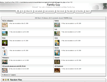 Tablet Screenshot of galerie.familyguy.cz